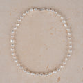 Baroque Pearl Short Necklace in Sterling Silver | 8-9mm