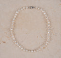 Mabe Pearl Short Necklace in Sterling Silver | 7-8mm