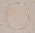 Mabe Pearl Short Necklace in Sterling Silver | 5-6mm